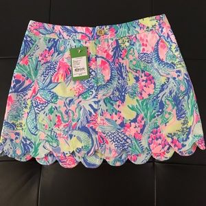 Lilly Pulitzer Colette skirt-skort  size 0